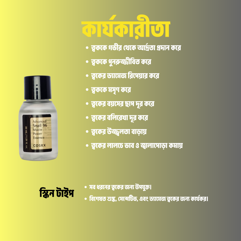 COSRX Advanced Snail 96 Mucin Power Essence mini 30ml