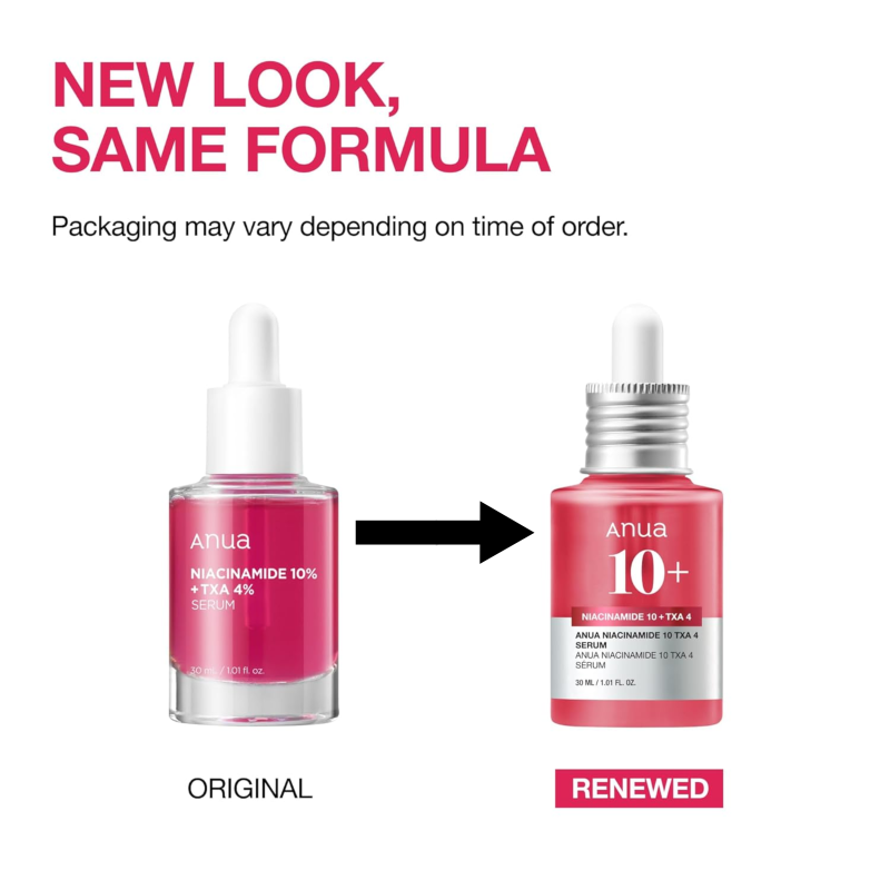 Anua Niacinamide 10% + TXA 4% Serum 30ml (New Version)