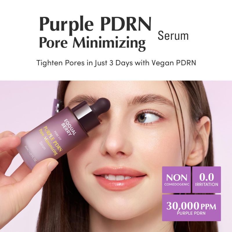 Eqqualberry Purple PDRN Pore Minimizing Serum 30ml