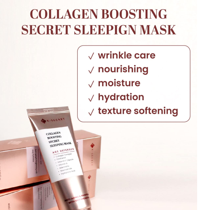 KSECRET Collagen Boosting Secret Sleeping Mask 60ml
