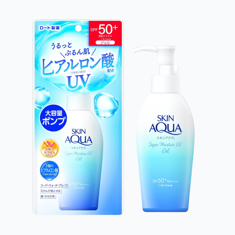 Skin Aqua Super Moisture Gel Pump SPF50 + PA ++++ 140g